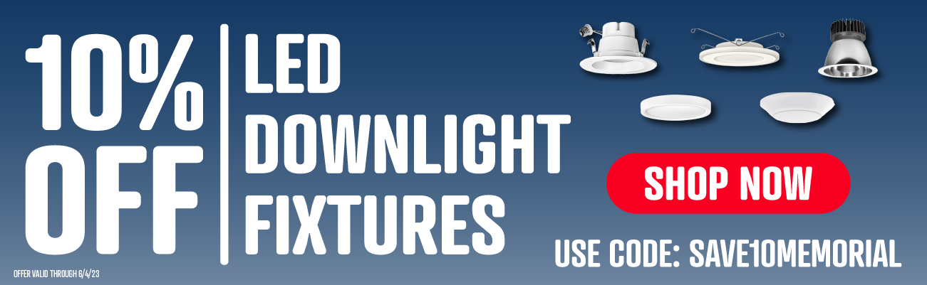 10% Off Downlights